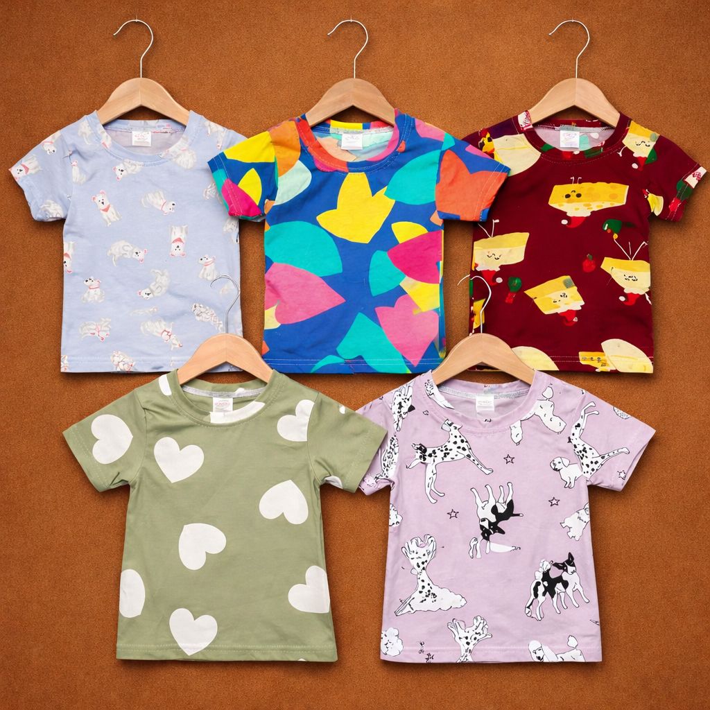 5 BOYES T SHIRT COMBO POCK