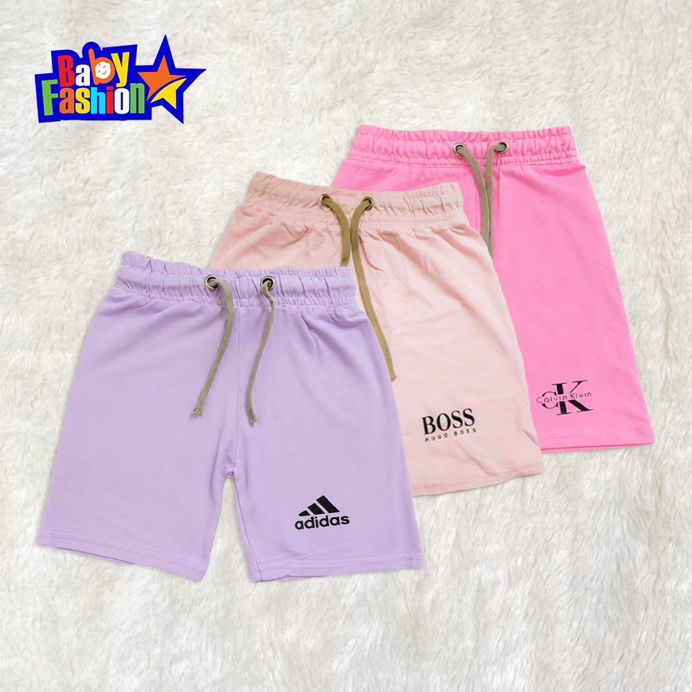 Kids' Sweat Shorts 3 pieces Combo Set